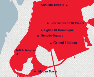 Carte de macao Carte de macao